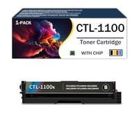 For CTL-1100 Pantum Compatible Toner Cartridge, High Yield Fits With Pantum CP1150DN CP1150DW CM1150DN CM1150DW CP1155DN CM1155ADN Series Printer, With Chip, Print Clearly,Black-High Yield