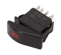 For Cummins and For Onan Generator Rocker Switch Model 3081062 Remote Start 5 Pin ON OFF ON Function 20A Current Rating Replacement Control Panel Part