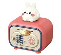 For | Cute Automatic Security Box with Secret Code and Fingerprint - Money Chest - For Boys and Girls 4-10 Years, Ideal For Birthday, Game, Christmas And At The World