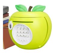 for - Cute Fruit Design with Digital Lock, Saving Container, Automatic Coin Deposit, Secure Safe | AMU Financial Learning Organizer