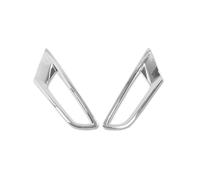 For CX3 -3 2016 2017 2018 ABS Chrome Rear Fog Light Lamp Cover Trim Foglight Bezel Decoration Frame