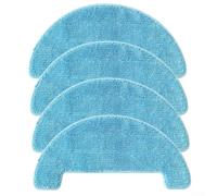 For Cybovac E20 E30 E31 EC30MQ Compatible Mop Replacement Cloths Microfiber Robot Vacuum Cleaner Cleaning Pads for Juice Oil and Floor Stains (4 PACK)