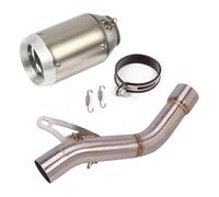 For D&UCATI For Mon&ster 821 1200 2014-2016 Motorcycle Exhaust Escape Modify Middle Link Pipe Muffler System Motorcycle Exhaust Mid Link Pipe(5)