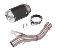 For D&UCATI For Mon&ster 821 1200 2014-2016 Motorcycle Exhaust Escape Modify Middle Link Pipe Muffler System Motorcycle Exhaust Mid Link Pipe(6)