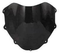 For D&ucati For Multistrada 620 1000 2004-2009 Motorcycle Front Windshield Glass Sun Visor Motorcycle Accessories Windscreen Windscreen Wind Screen(Black)