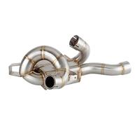 For D&UCATI For Multistrada V4 1100 V4S 2021 2022 2023 Motorcycle Exhaust Link Pipe Catalyst Delete Pipe Escape Pipe Motorcycle Exhaust Mid Link Pipe