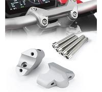 For D&ucati Multistrada V4 S V4S V4 Pikes Peak Rally Accessories Motorcycle CNC Aluminum Handlebar Riser Heightening Clamp Mount