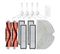 For D9 Bot L10 Pro Trouver Robot LDS Vacuum-Mop Finder Main Side Brush Mop Cloth Hepa Filter Spare Parts (Color : Set-5)