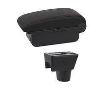 For Dacia For Duster 2 2010-2011 2012 2013 2014 2015 2016 2017 2018 2019 Car Armrest Box Supplies Interior Details USB Car Armrest Box(B1 Red Line)