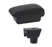 For Dacia For Duster 2 2010-2011 2012 2013 2014 2015 2016 2017 2018 2019 Car Armrest Box Supplies Interior Details USB Car Armrest Box(B1 White Line)