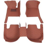 For Dacia For Duster 2010-2017 Car Mats Custom PU Leather Car Floor Mats Interior Floor Mat Carpets(Brown)