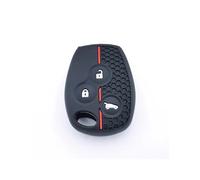 For Dacia For Sandero Silicone Car Key Case Protective Chain Accessories(3 Buttons)