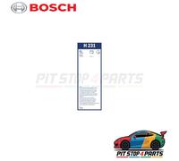 For Dacia Jogger Windscreen Wiper Blade Bosch H231 Premium Graded 2021-2025