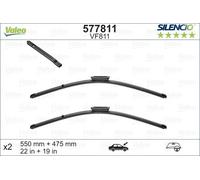 For Dacia Sandero Wiper Blade 17-22 (577811) OEM Valeo