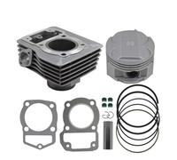 For Daelim 125cc VF125 VF 125 Motorcycle 56.5mm Cylinder Head Gasket Piston Ring Pin Valve Oil Seal Full Set Motorcycle Cylinder Piston(Lavender)