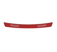 For Daihatsu For Copen 2009-2017 1PCS Car Trunk Bumper Scratch Protection Carbon Fiber Sticker Rear Bumper Guard(Red,101CMx12.3CM)