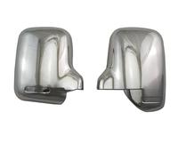For Daihatsu For Hijet S100 S110 S120 S130 2007-2014 ABS Chrome Plated Rear View Door Mirror Cover Cap Auto Supplies 2PCS Rearview Mirror Shells