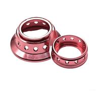 For DAIWA Baitcasting Fish Reel Decorative Ring for TATULA, For STEEZ, and For ALPHAS Models CNC Machined Aluminum Part (pink)
