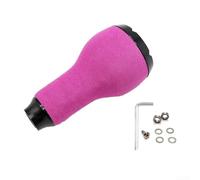 For DAIWA Fishing Reel Handle Knob Grip for DIY Modified and Casting Reels Including COMPLEXF4 F6 Sephia EVA Rubber Cork Material and Tools (1set)