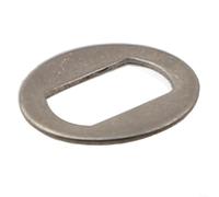 for DAIWA For TATULA CS SV TW CS baitcast reel rocker handle gasket replacement part metal silver 1pc for FORZILLION STEEZ models (0.46mm)