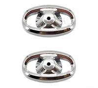 for daiwa Reel Grip Cap Metal 18.5x11.1mm Gray for daiwa Reel | for durable metal material, lightweight 2g design, replaces worn plastic , secure fit solution
