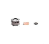 For Daiwa Tatula 100/150/200/300/400 Baitcasting Reel Mechanical Brake Knob Aluminum Alloy in Black/Red/Silver, Enlarged Adjustment Design for Fishing Enthusiasts(19 FOR TATULA 100 silver)