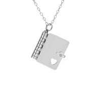 For Daughter - My Incredible Daughter Book Necklace, Openable Multi Layer Book Carries Everlasting Love,Son, Couple (B#)