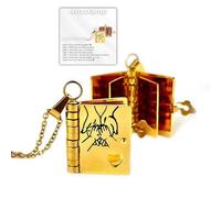 For Daughter - My Incredible Daughter Book Necklace,To My Daughter Necklace from Mom and Dad Openable Multi Layer with 6 Pages of Engraved Information Carries Everlasting Love Pendant Birthday