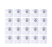 For Deebot X1 OMNI / T10 OMNI Dust Bag Accessories Dustbin Garbage Bag Vacuum Bag Robot Vacuum Cleaner Parts (Color : 20pcs)