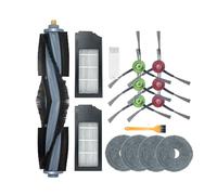 For Deebot X1 Omni Turbo Vacuum Cleaner Accessories Main Brush Kit HEPA Filter Mop Cleaning Cloth Dust Bag Spare Parts (Color : 05)
