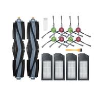For Deebot X1 Omni Turbo Vacuum Cleaner Accessories Main Brush Kit HEPA Filter Mop Cleaning Cloth Dust Bag Spare Parts (Color : 03)