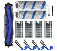 For Deebot X11 Vacuum Cleaner Main Brush Filter and Mop Roller Kit Compatible with For OmniCyclone X11 and X11 Famille Models for Thorough Cleaning Performance (A)