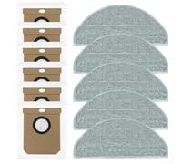 For DEERMA S30 and For DEM-S30 Robot Vacuum Cleaner Mop Cloth and Dust Bag Kit for Pet Friendly and Child Friendly Home Environments