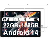 For DEERTME E6 10 inch Tablet Android Tablet Tempered Glass Screen Protector - High Transparency, Scratch Resistant, Anti-Fingerprint(2 Pack) Transparent
