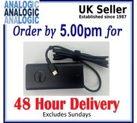 For Dell part DA30NM150 Type-C 65W Adapter 20V 3.25A Power Charger New UK 2CR08