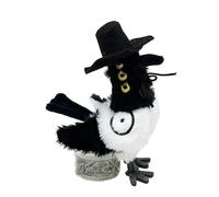 For Demon Hunters Purple Tiger Plush Cute And Quirky Raccoon Plush Toy Halloween Birthday Gifts And Desktop Decor For Kids Toys And Plush Collectors(Black)