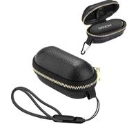 for Denon PerL Pro Case Cover,NOUKAJU Wireless Earphone Protective Case (with Carabiner + Lanyard) Drop-Proof,Protective Case for Denon PerL Pro AHC15PLBKEM(Black)