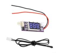 For Desktop Fan Temperature Speed Controller Module 2pcs 12V 3A for PWM Fans with Digital Temperature and Speed Display (A)