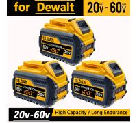 for DEWALT 18.0AH, 20V maximum 60V maximum lithium-ion battery, suitable for DCB204, DCB205, DCB206, DCB609, DCB184, DCB200 60V 18AhX1PCS