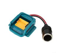 For Dewalt 18V to 12V Battery Interface Adapter, DC 18V 20V Input Step Down Converter with 10A Max Output Current, Safe Power Supply for Vehicle Electronics (blue)