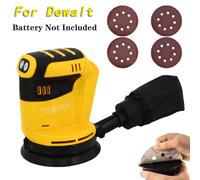 For Dewalt DCW210N 18V XR 125mm Random Orbital Sander 5"Dust Bag Discs