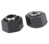for DeWalt for Router Collet Set 12.7mm 6.35mm Steel Chuck for DW621 DW616 DW618 DW621K DW625 DW6214 Power Router Tools Workshop Equipment