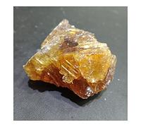 for DHXYZB 50-200g Natural Amber Calcite Stone Mine Crystal raw Original Stone Rock raw SpecimenReiki Home Decor Raw stones and minerals (Color : About 50g) (Color : About 50g)