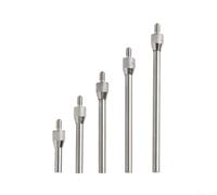 for dial Test Indicator Points Set M2.5 Stem Rod Depth Gauge Measuring Tool for Machinist DTI Gauge Clock Gauge Accessories Silver(P16P17P18P19P20)
