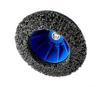for Diamond Car Wheel Hub Cleaning Tool 1200 RPM Fast for Diamond | 40 grit silicon for carbide, removes rust paint, cleans brake rotors, fits 15cm hubs, for durable metal build