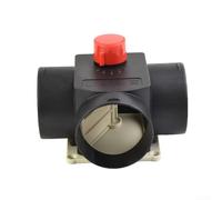 For Diesel Heater Warm Air Outlet Vent Hose Clip 75mm Pipe Ducting Plastic Vent Part for Optimizing Warm Air Distribution in Heating Systems