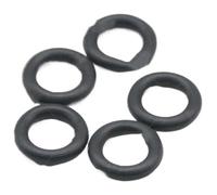 For Diesel Injector Plastic Connector Pipes Hose Joiner Tube 5PCS Nozzle Return Oil Backflow Joint Pipe T And L Type Car Fuel Injector Nozzle Automobile fuel injector(5 pcs O-ring)