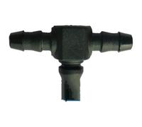 For Diesel Injector Plastic Connector Pipes Hose Joiner Tube 5PCS Nozzle Return Oil Backflow Joint Pipe T And L Type Car Fuel Injector Nozzle Automobile fuel injector(For Bosch T Type)