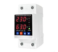 for din Rail Dual Display Voltage Protector Auto Reset for(63A)