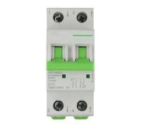 For Din Rail Mountable 550V Solar DC Circuit Breaker 663A C Type Protect Against OverloaFor Ding and Short Circuits